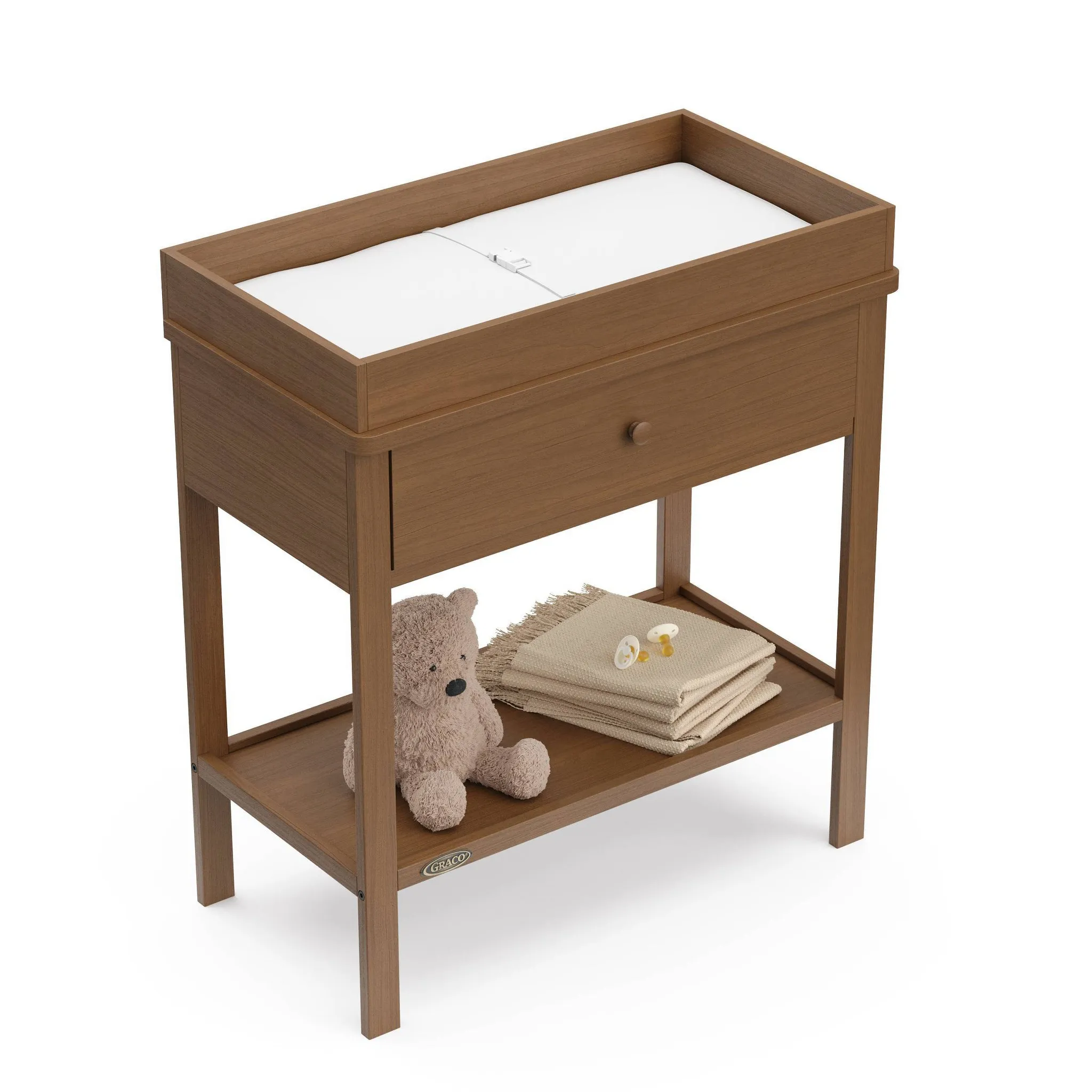 Storage Changing Table - Hazelnut - Image 2