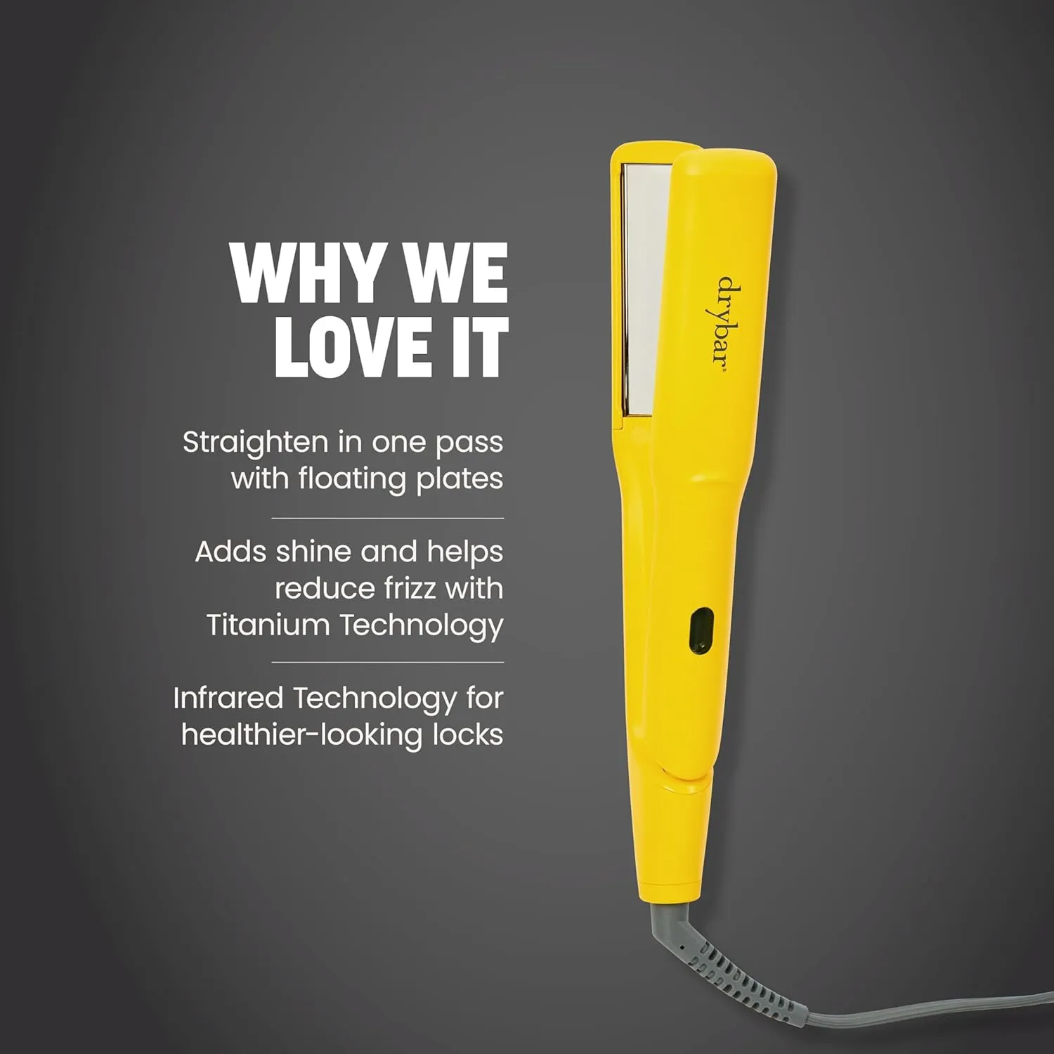 Straightening Iron - Dual Purpose for Straight and Curly Styles - Image 2