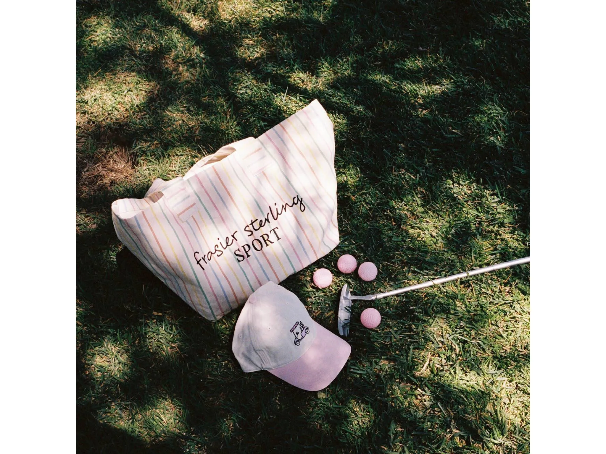 Striped Tote Bag - Rainbow/Cream - Image 5