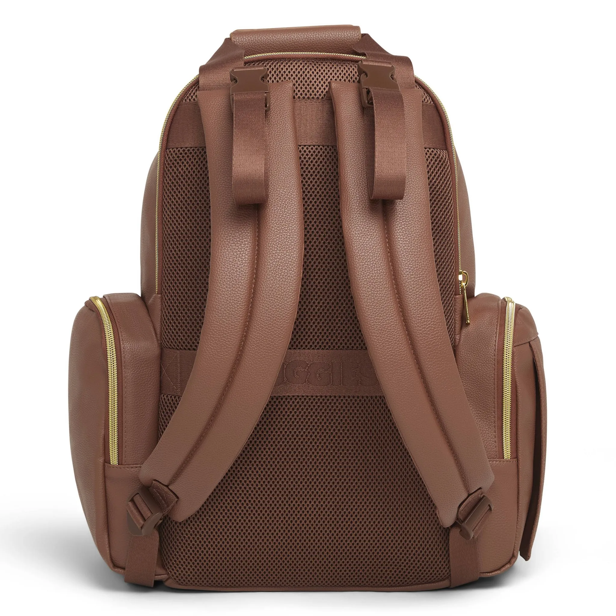 Sunshine Pack Diaper Bag - Cognac Leather - Image 4