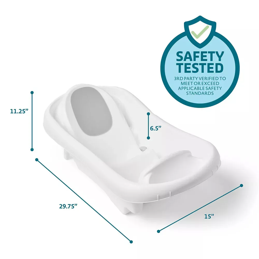 Sure Comfort Deluxe Newborn-to-Toddler Tub with Sling - White - Image 7