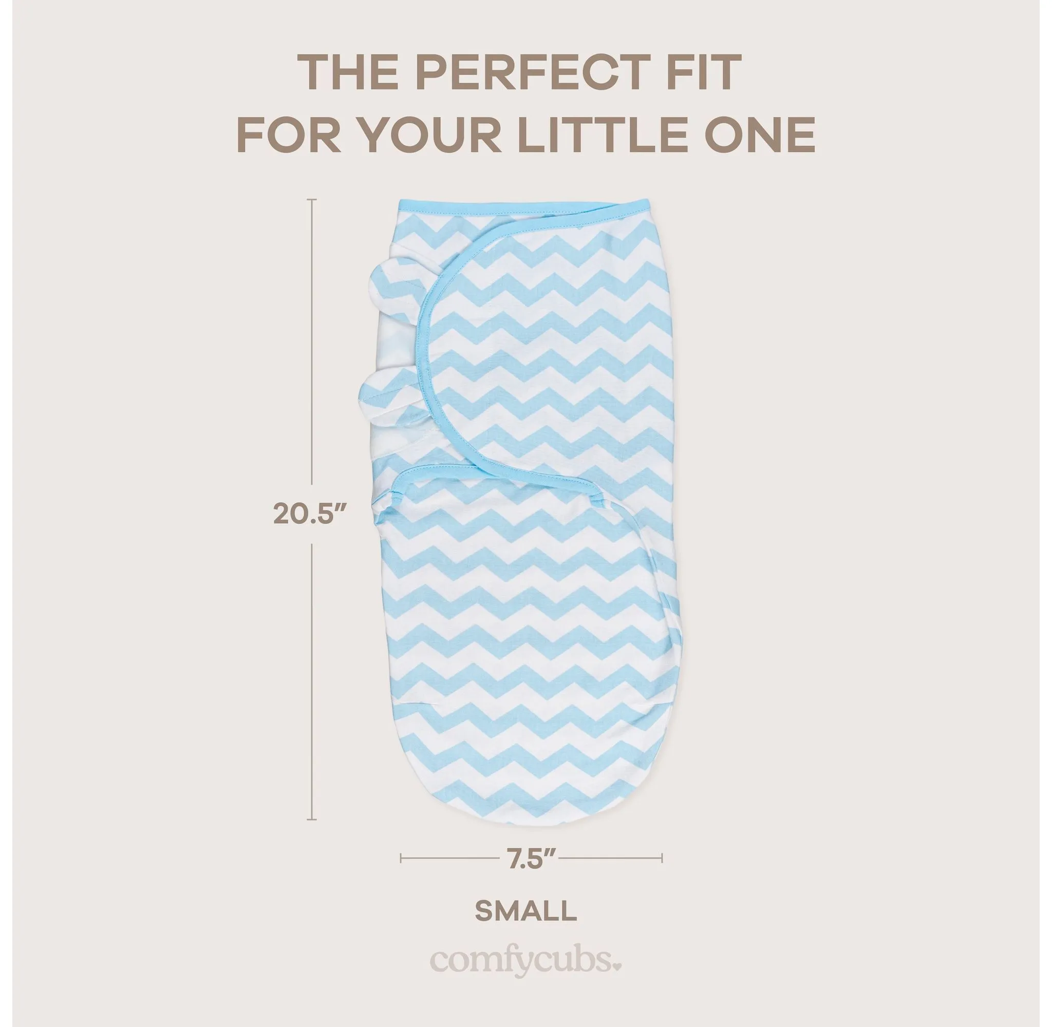 Swaddle Blankets 3 Pack - Blue - Image 3