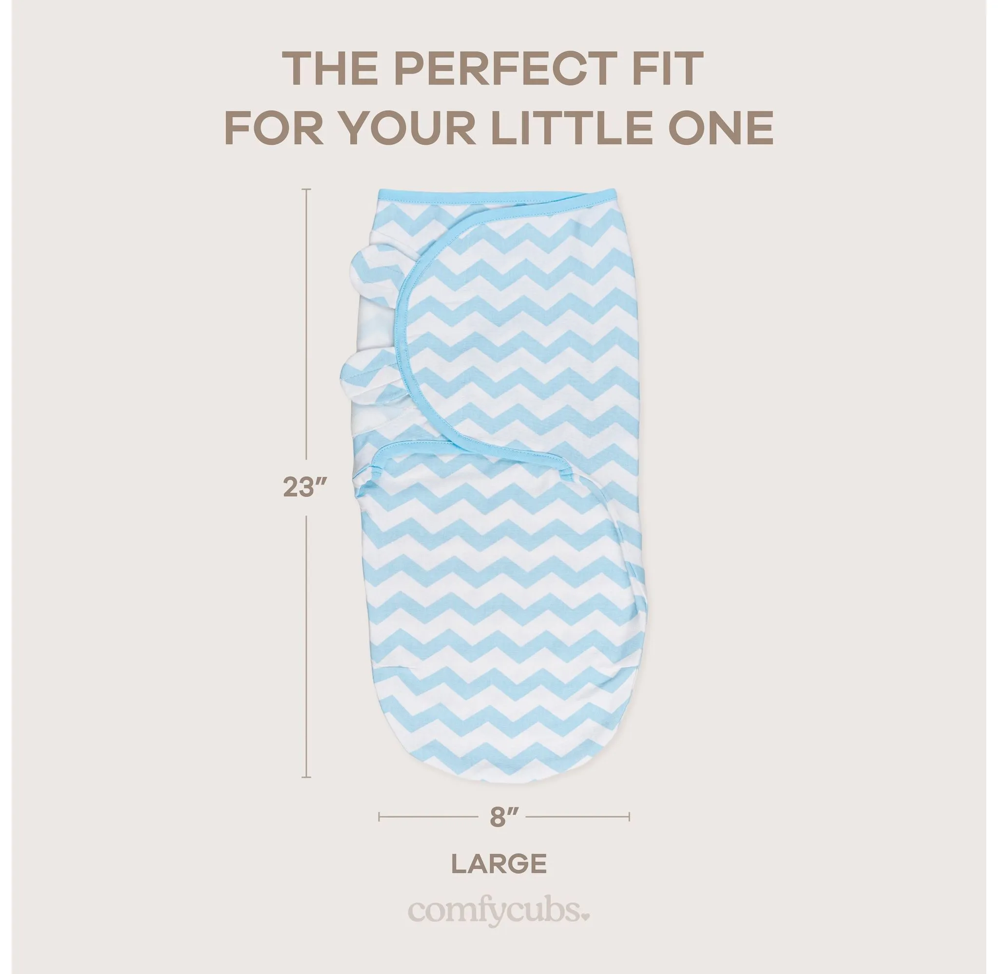 Swaddle Blankets 3 Pack Sleep Sack Velcro - Large 3-6 Months - Image 3