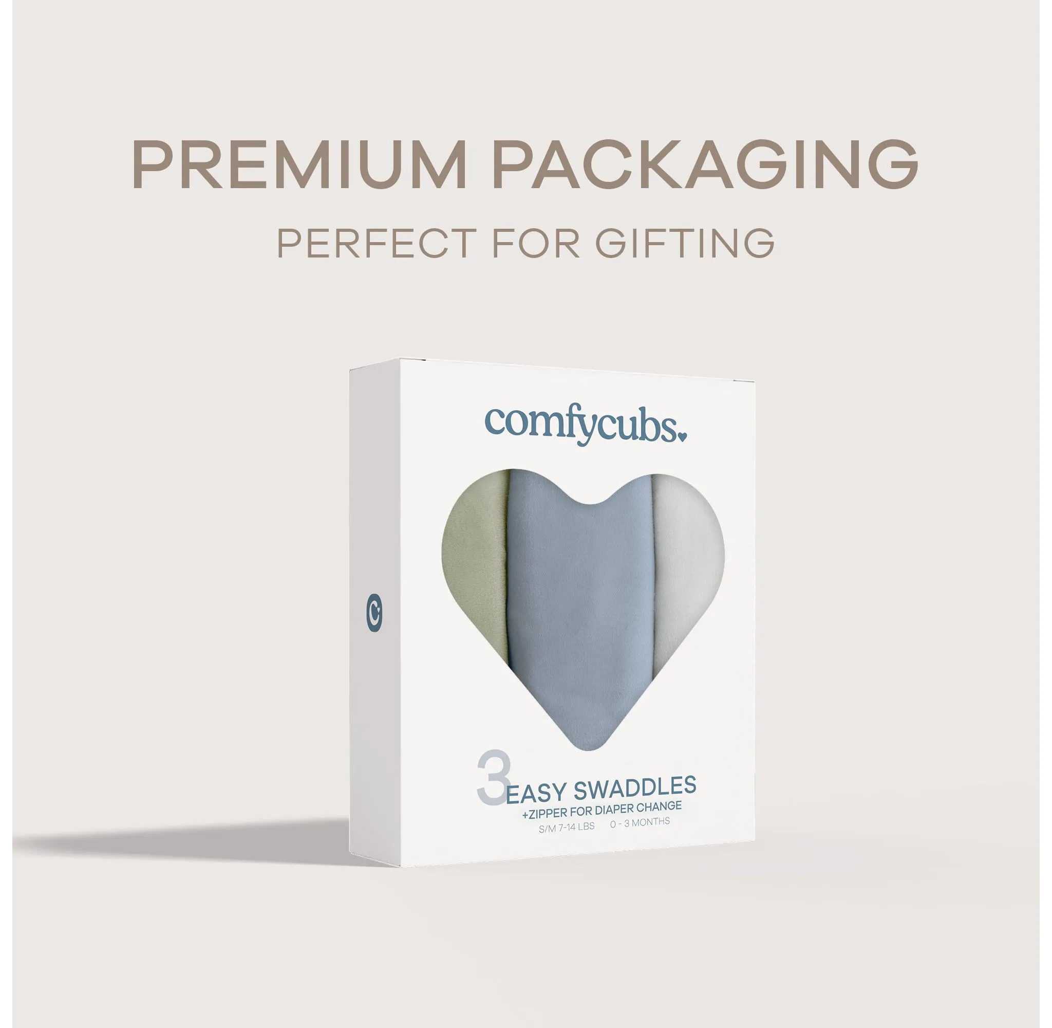 Swaddle Blankets Set of 3 - Small (0-3 Months) - Image 5