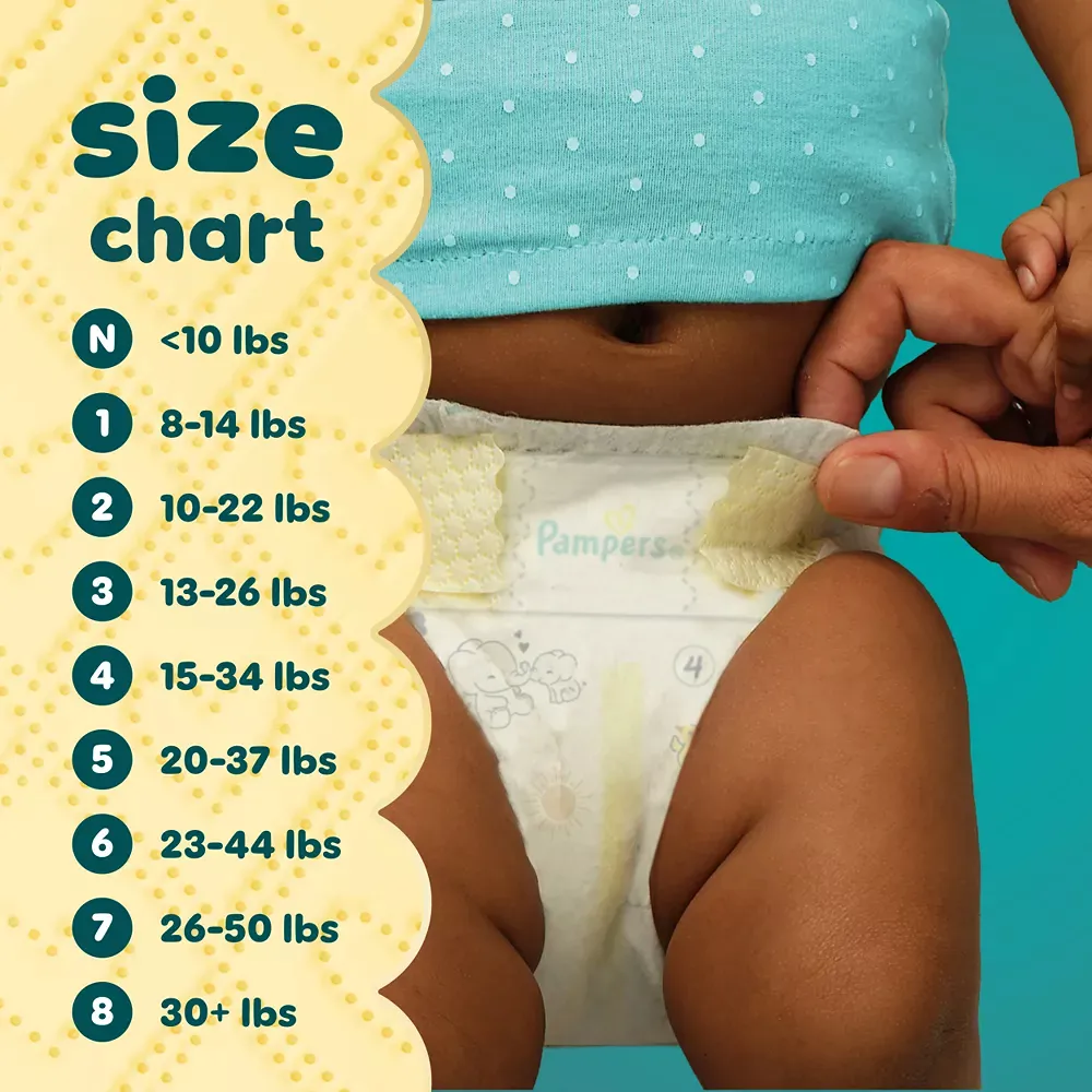 Swaddlers Diapers Enormous Pack - Size N - 140 Ct - Image 2