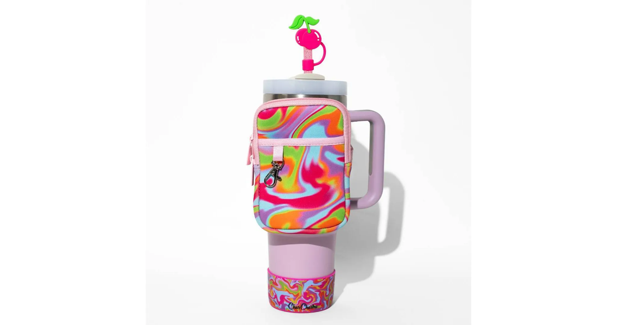 Swirl Water Bottle Boot Green - Image 2