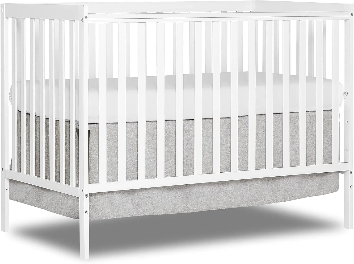 Synergy White 5-in-1 Convertible Crib