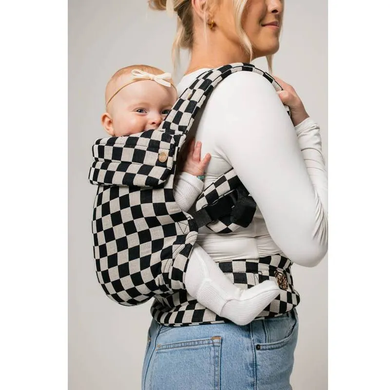 The Monarch Soft Baby Carrier - Ebony Check - Image 3