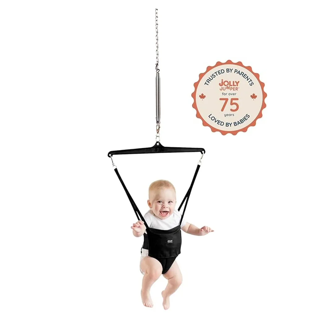 ICONIC Doorway Baby Jumper - Black - Image 2