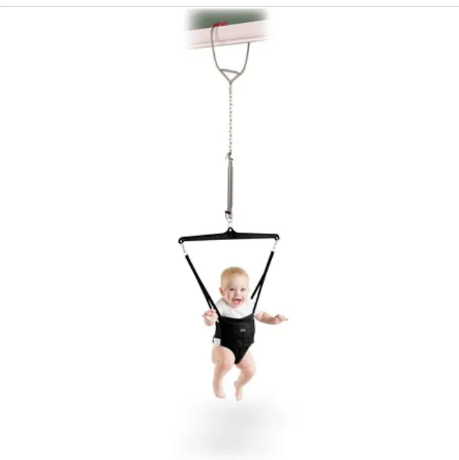 ICONIC Doorway Baby Jumper - Black - Image 4