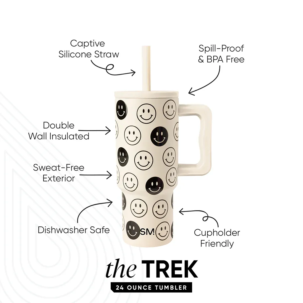 The Trek Simple Modern Happ Face Tumbler 24oz - Image 2