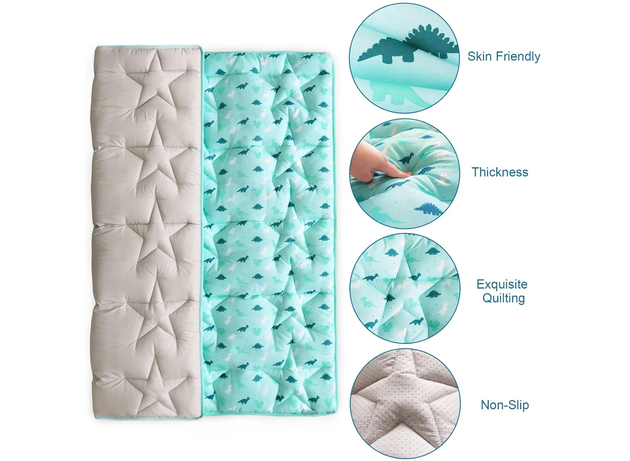 Thicker Puff Tummy Time Activity Mat for Infant & Toddler - Image 3