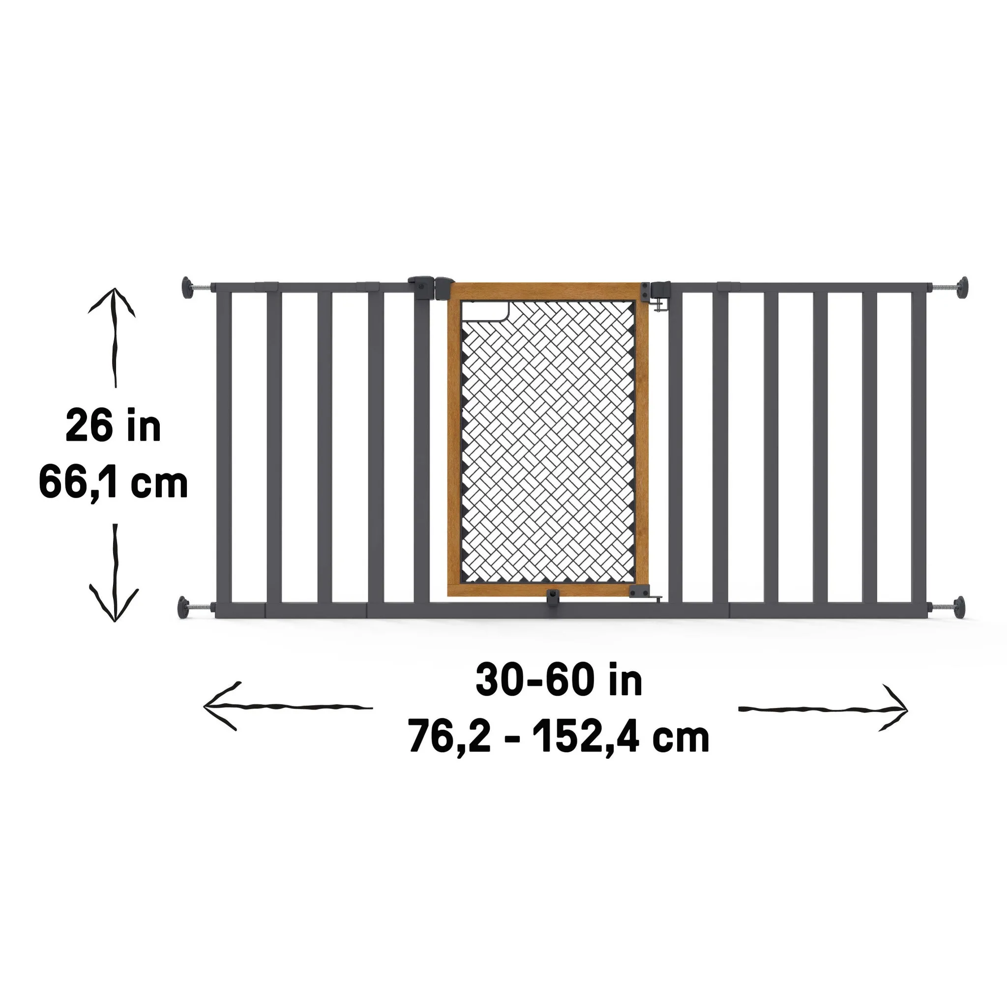 Thruway 60XW Series Extra Wide Safety Pet and Baby Gate - Image 2