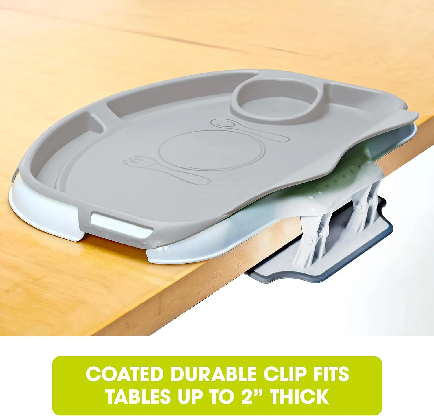 Tidy Table Activity and Meal Tray - Grey - Image 3