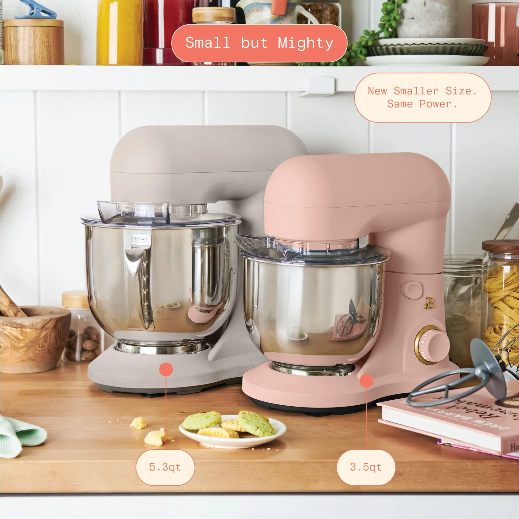 Tilt-Head 3.5 Qt Stand Mixer - Rose - Image 7