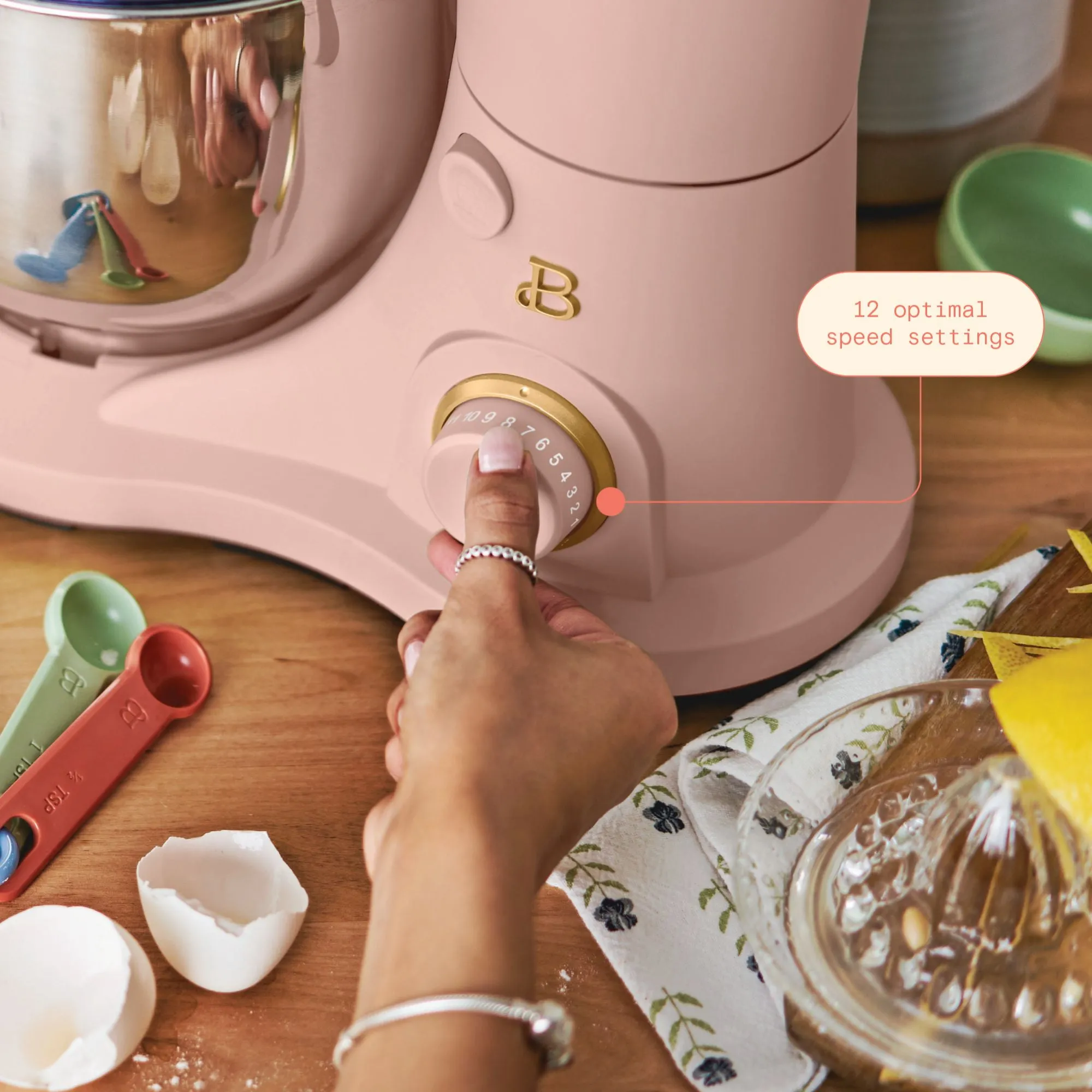 Tilt-Head 3.5 Qt Stand Mixer - Rose - Image 8