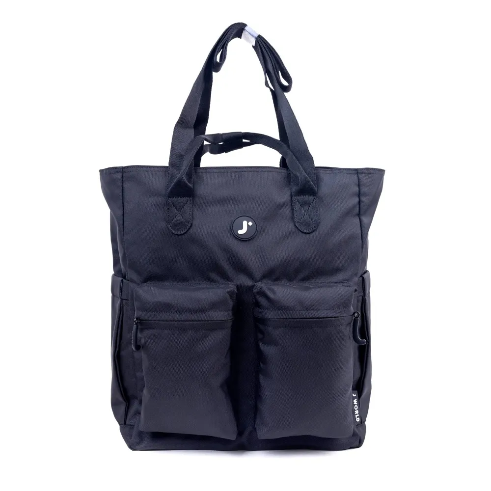 Timo 12" Tote - Black