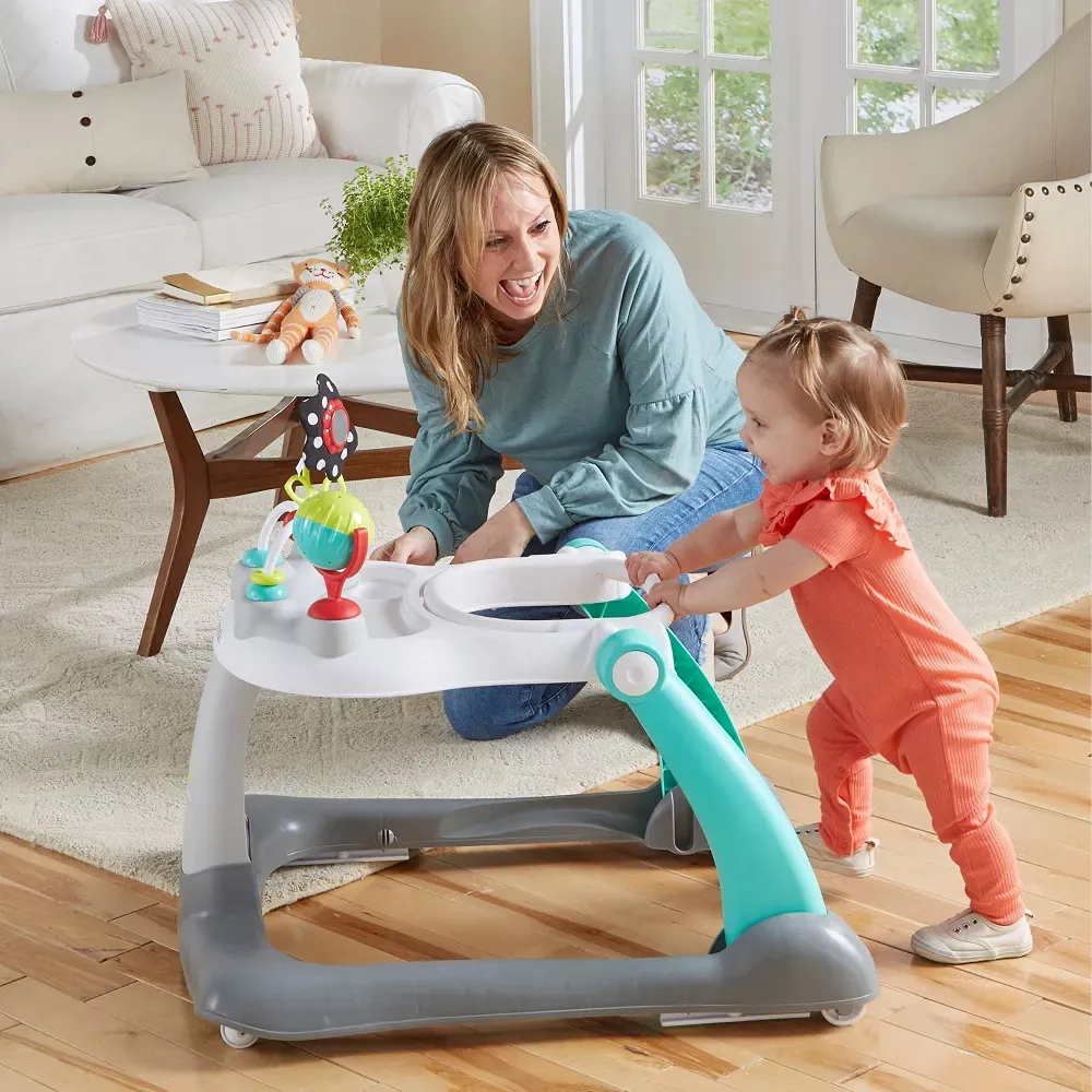Tiny Steps 2-in-1 Activity Baby Walker