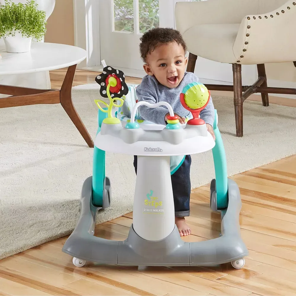 Tiny Steps 2-in-1 Activity Baby Walker - Image 2