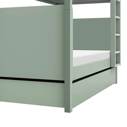 TipToe Twin Storage Trundle Bed - Light Bed - Image 3