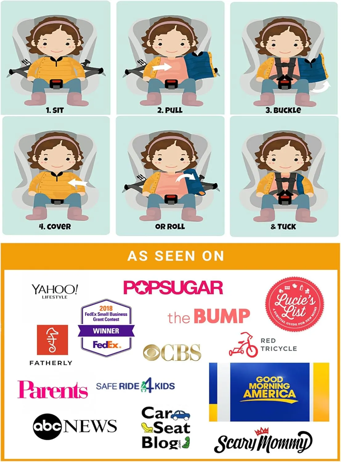 Toastier Car Seat Jacket for Ages 6 to 9 Months - Pinkerbell - Image 5