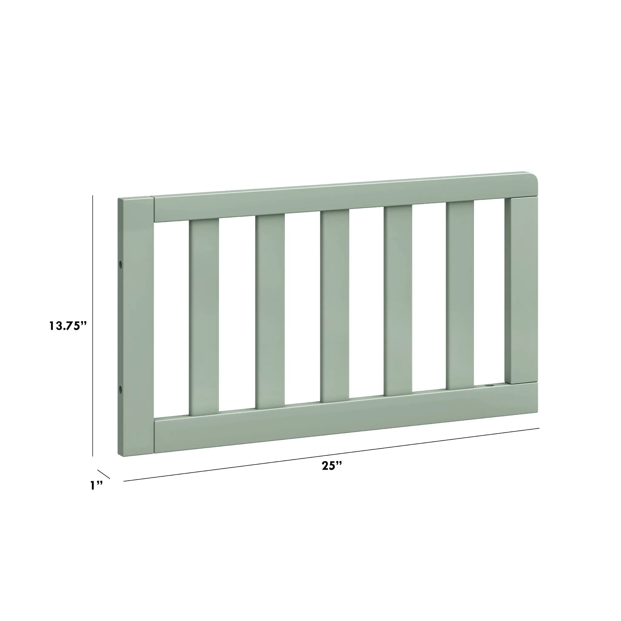 Toddler Bed Conversion Kit (M12599) - Light Sage - Image 2