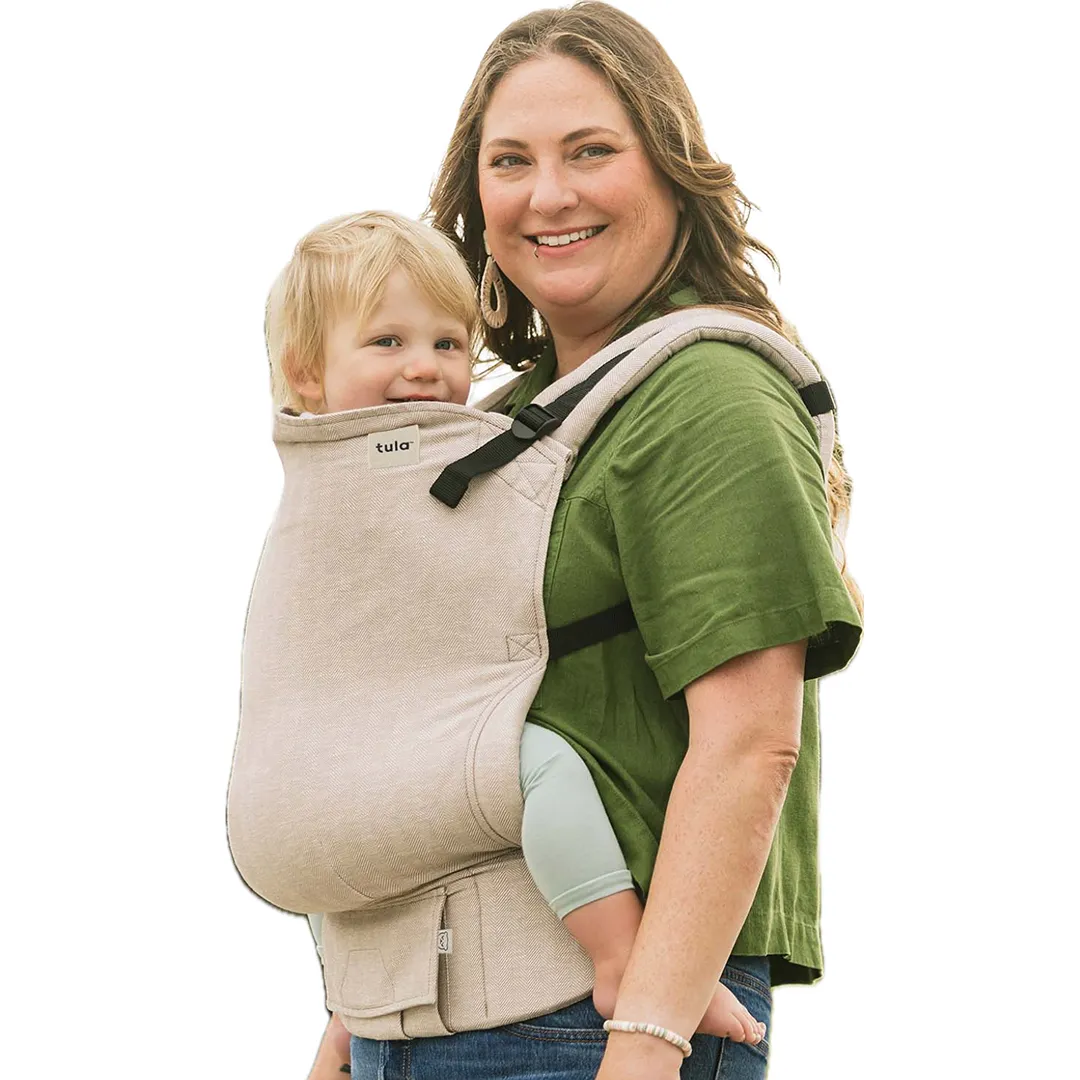 Toddler Carrier, Linen - Sand - Image 2