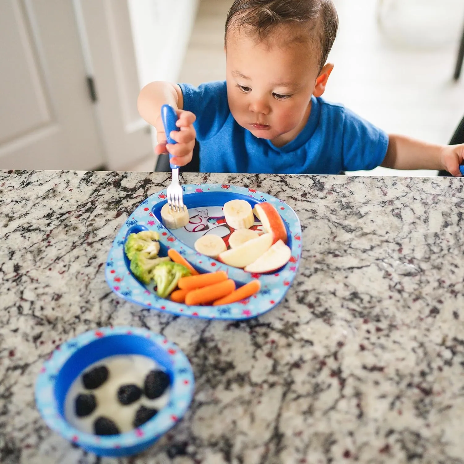 Toddler Dinnerware Set - Spidey and Friends - Image 3