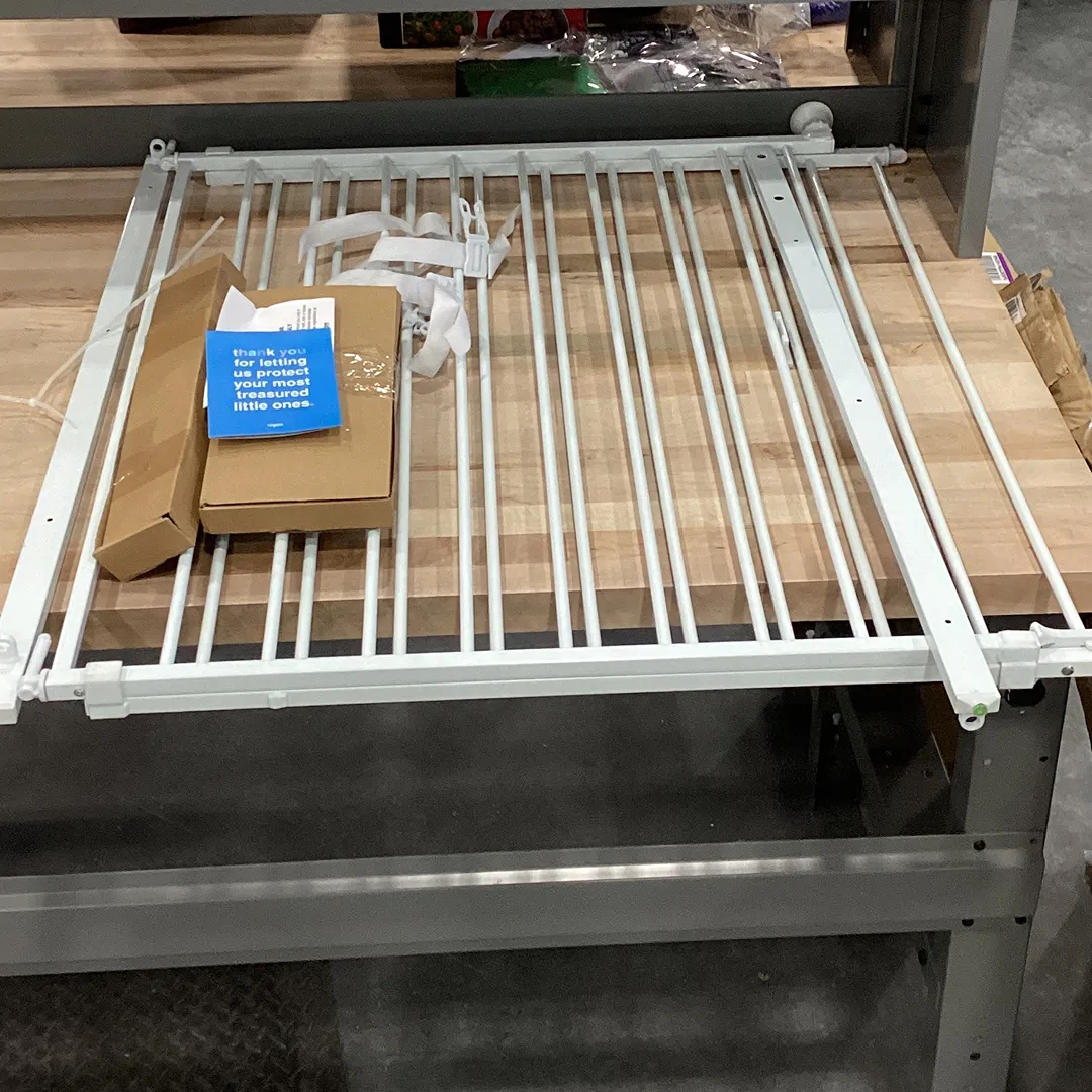 Extra Tall Top Of Stairs Metal Safety Gate - Image 5