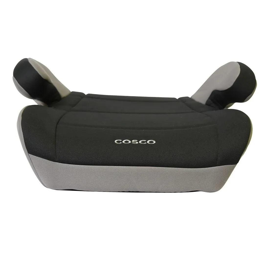 Top Side Backless Booster Car Seat - Black/Gray - Image 2