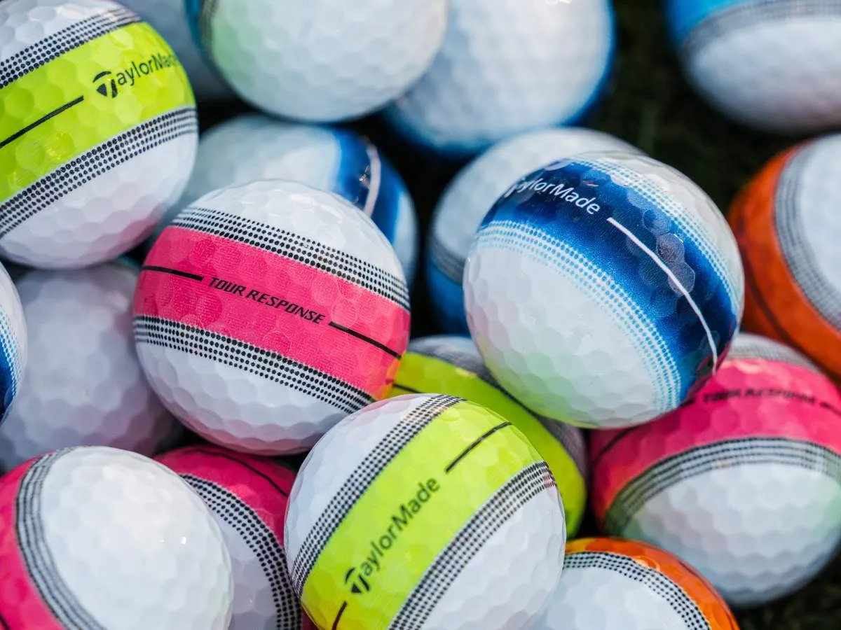 Tour Response Stripe Golf Balls - Yellow - Image 4