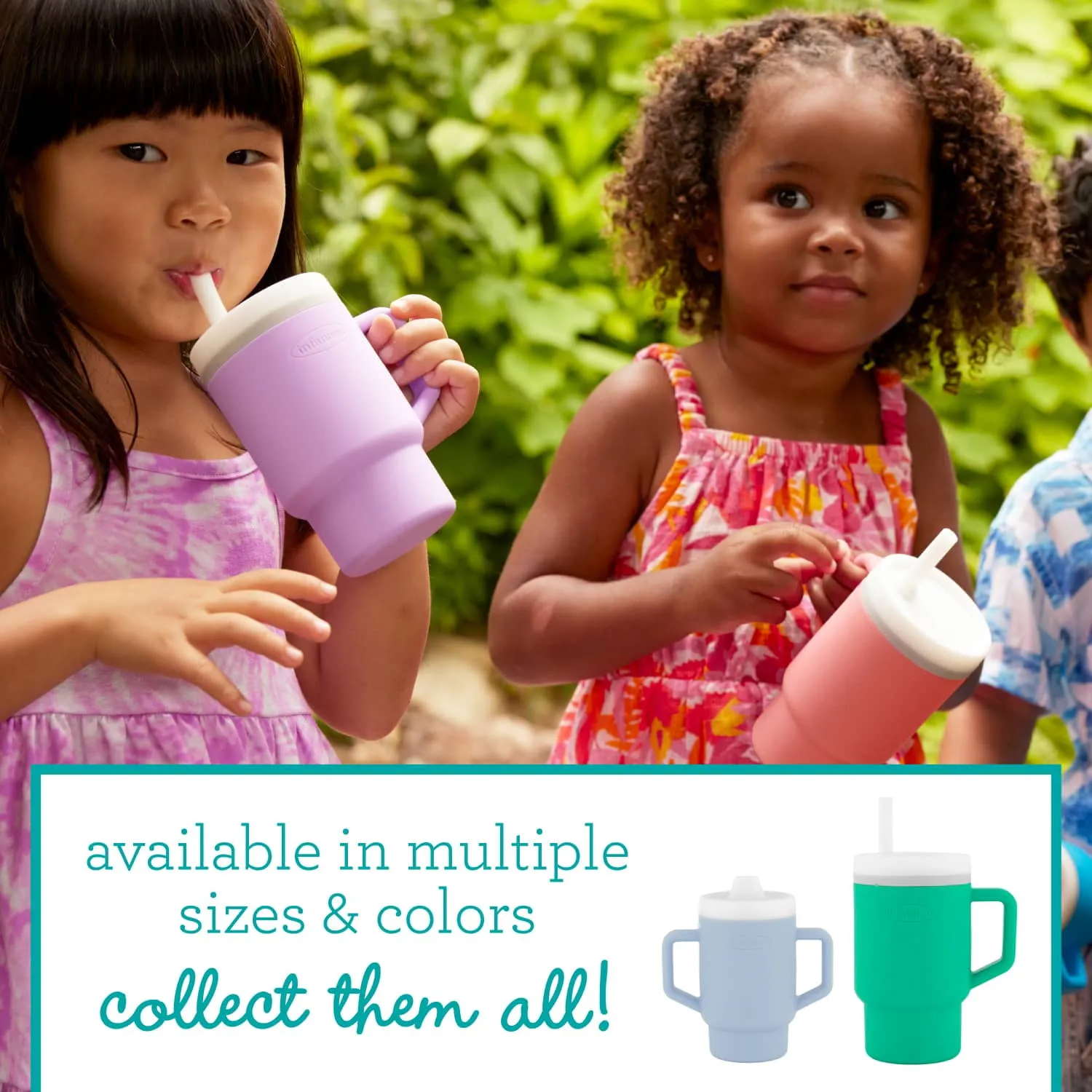 Training Cup with Toddler-Friendly Straw and Handle - Clarity - Image 5