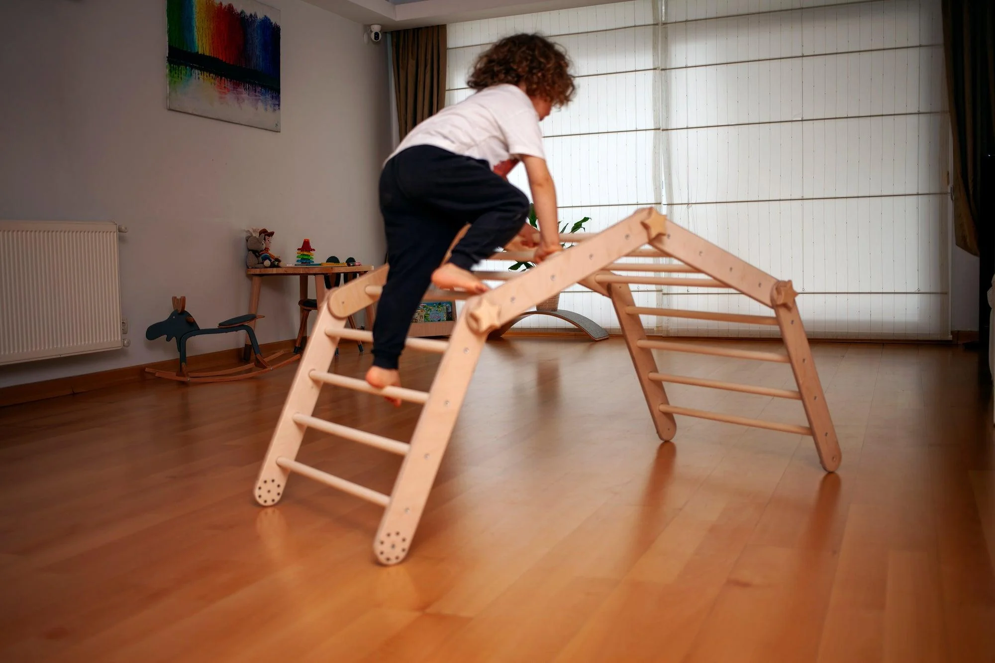 Innovative Climbing Triangle and Cube Set for Active Play - Image 12