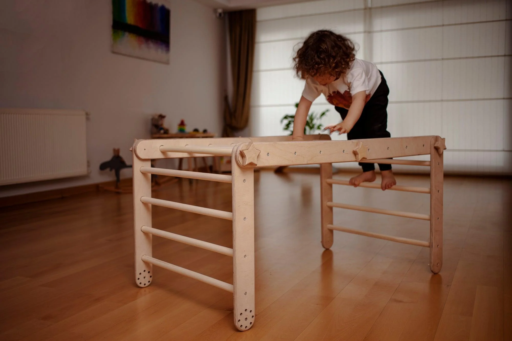 Innovative Climbing Triangle and Cube Set for Active Play - Image 5