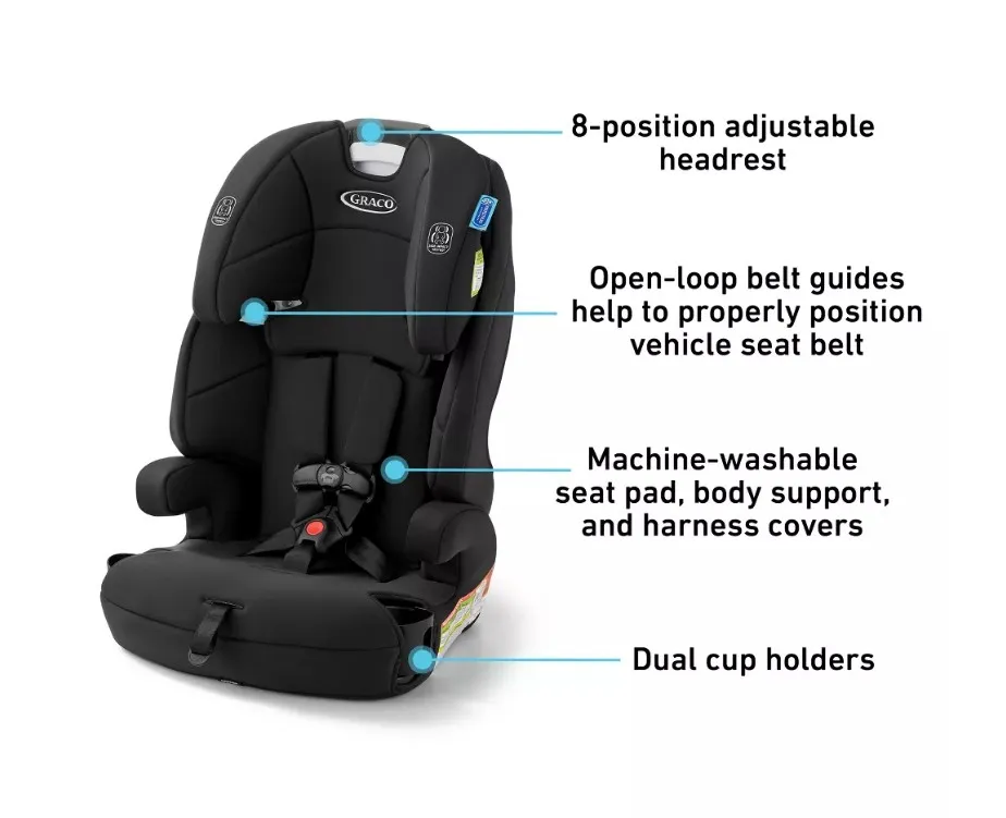 Tranzitions 3-in-1 Harness Booster Car Seat - Proof - Image 2