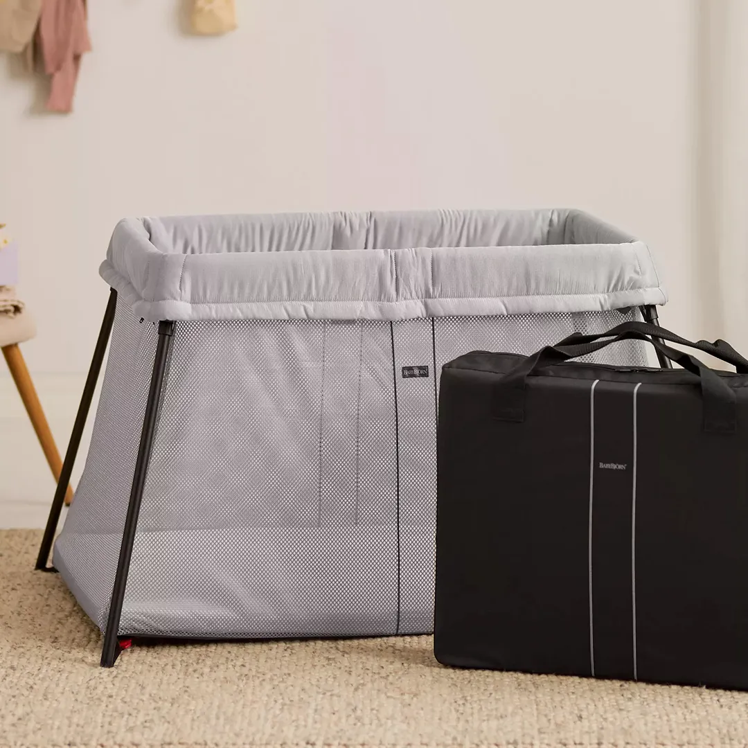 Travel Crib Bundle - Silver - Image 3