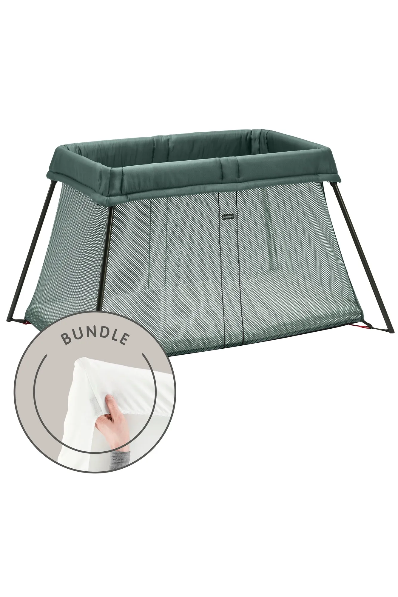 Travel Crib Light - Bundle with Fitted Sheet