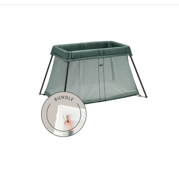 Travel Crib Light - Bundle with Fitted Sheet - Image 3