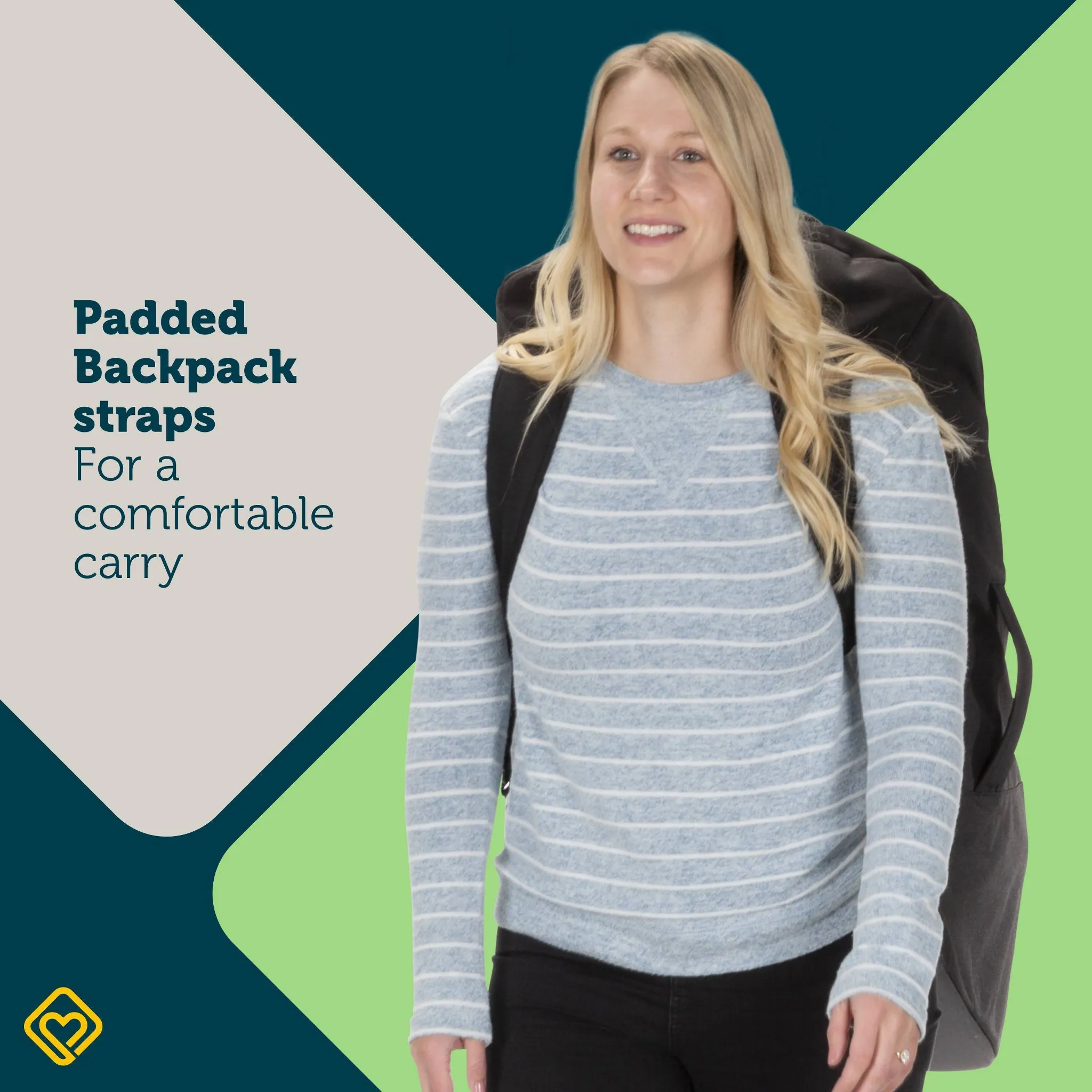 Travel Everywhere Car Seat Carry Bag - Black - Image 5