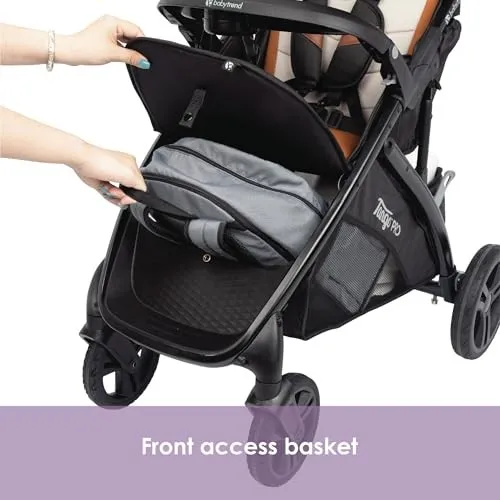 Travel System Stroller with Infant Car Seat - Dash Tan - Image 2