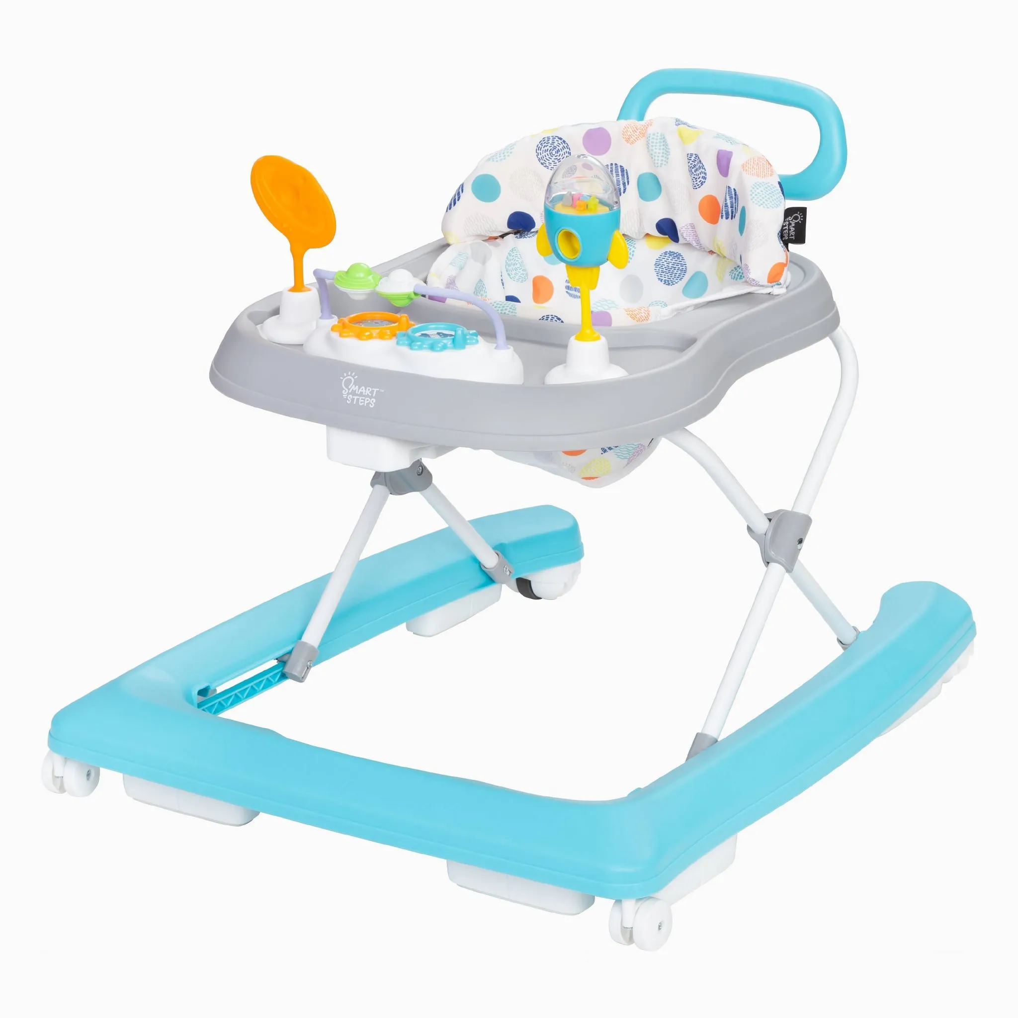 Trend PLUS 2-in-1 Walker with Deluxe Toy - Orbits White - Image 4