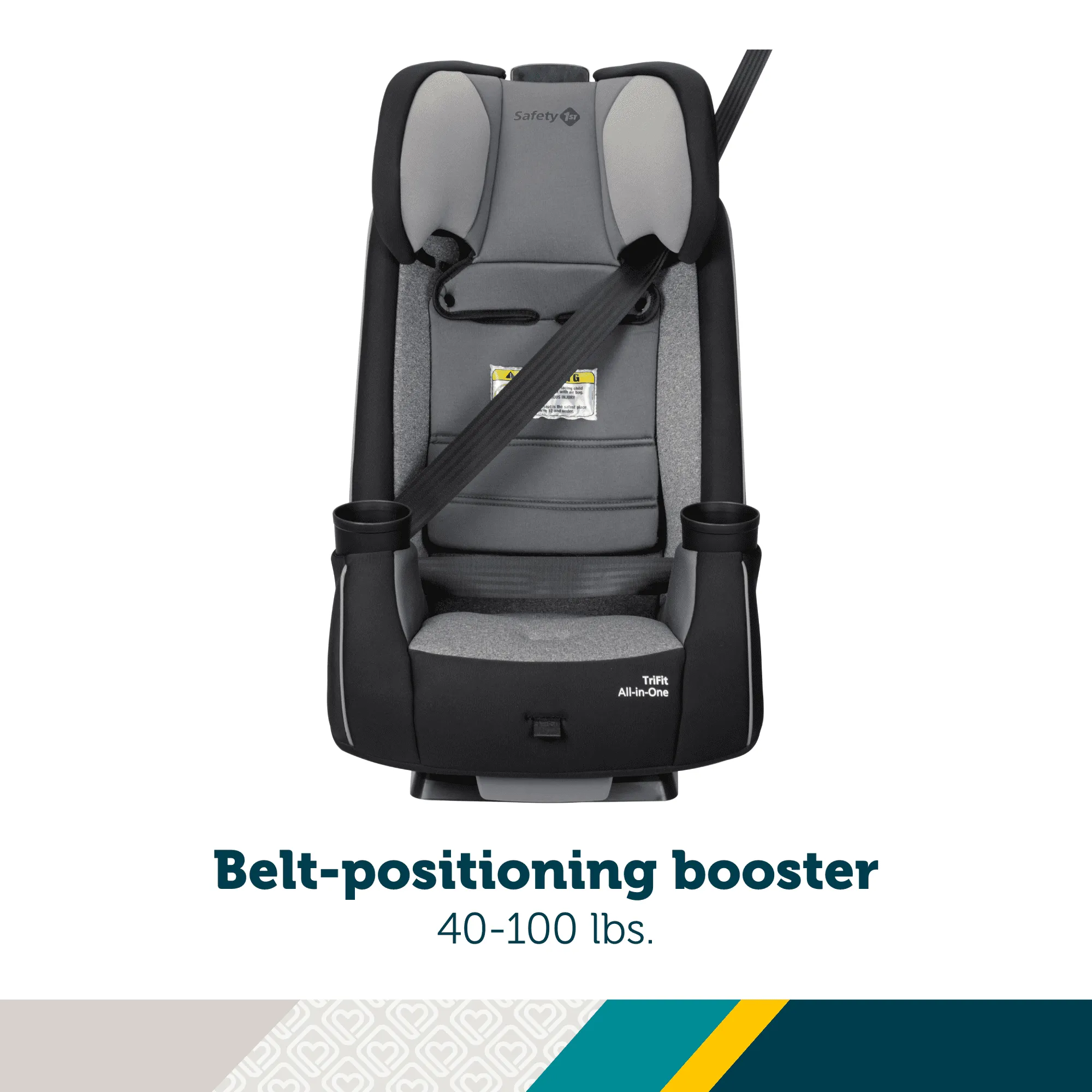 TriFit All-in-One Convertible Car Seat - Smokey Camo - Image 3