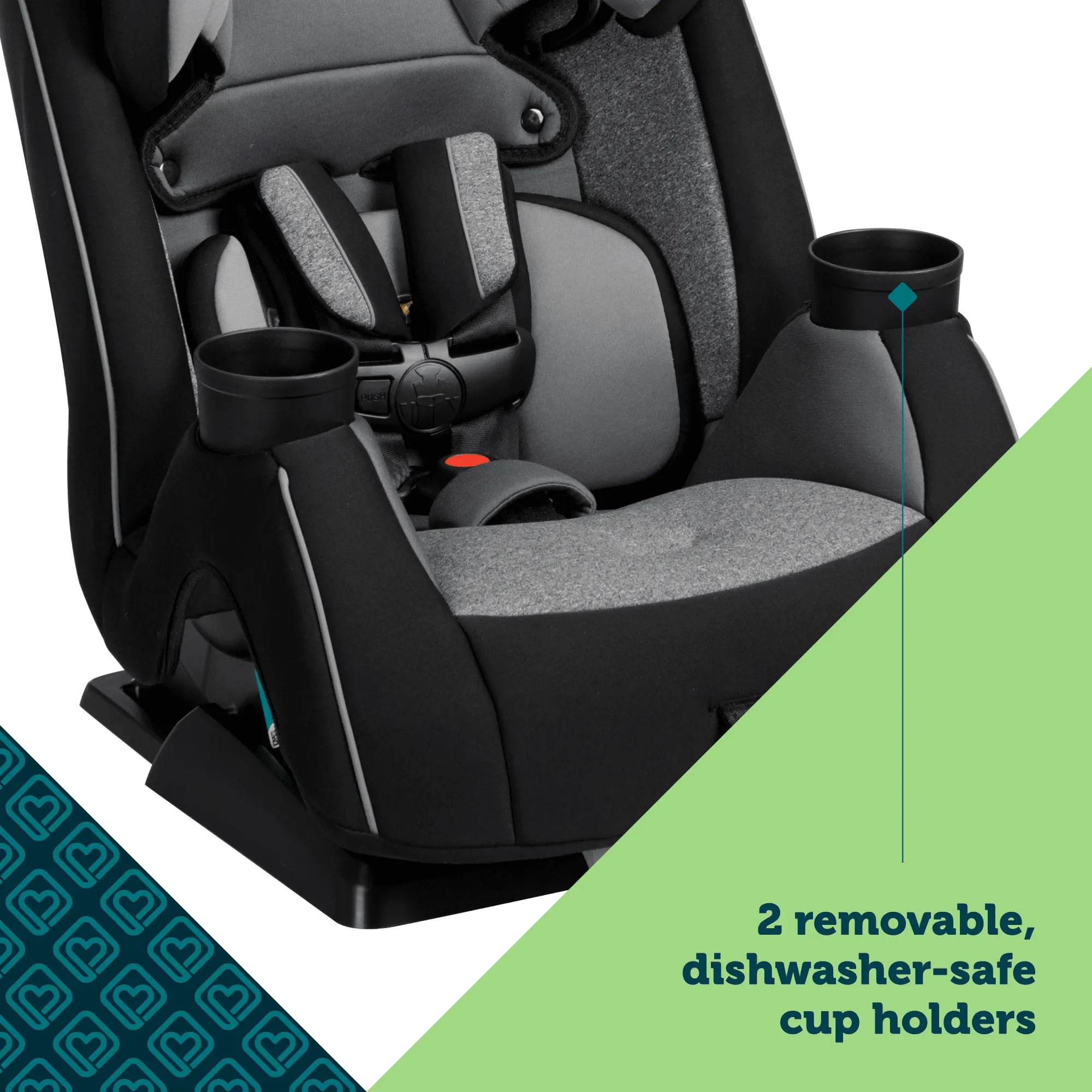 TriFit All-in-One Convertible Car Seat - Smokey Camo - Image 5