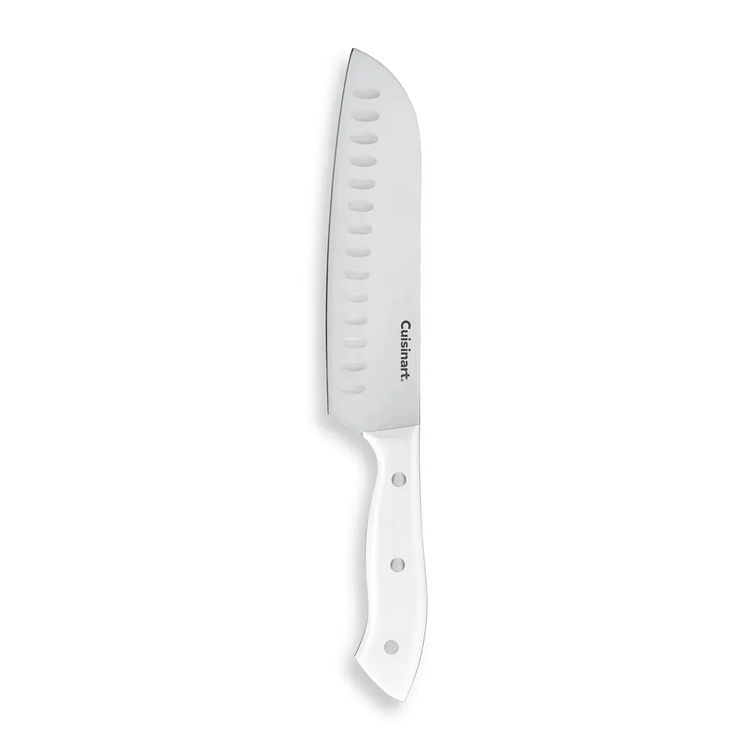 Triple Rivet Stainless Steel 7” Santoku Knife - Image 2