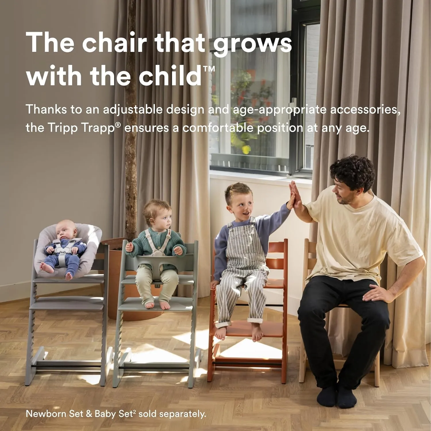 Tripp Trapp Chair - Storm Grey - Image 3