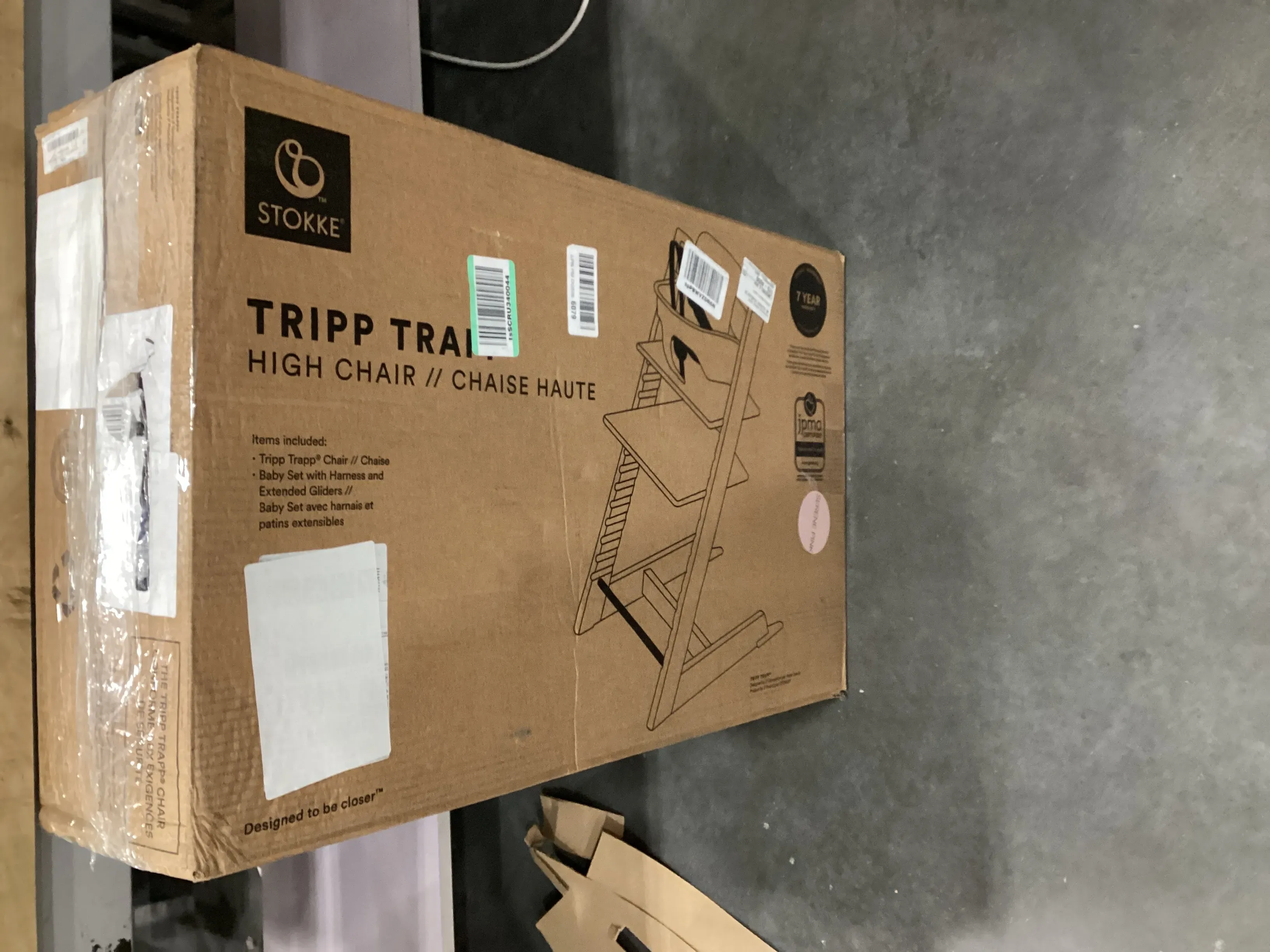 Tripp Trapp High Chair v2 - Serene Pink - Image 4