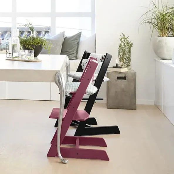 Tripp Trapp High Chair w Baby Set - White - Image 3
