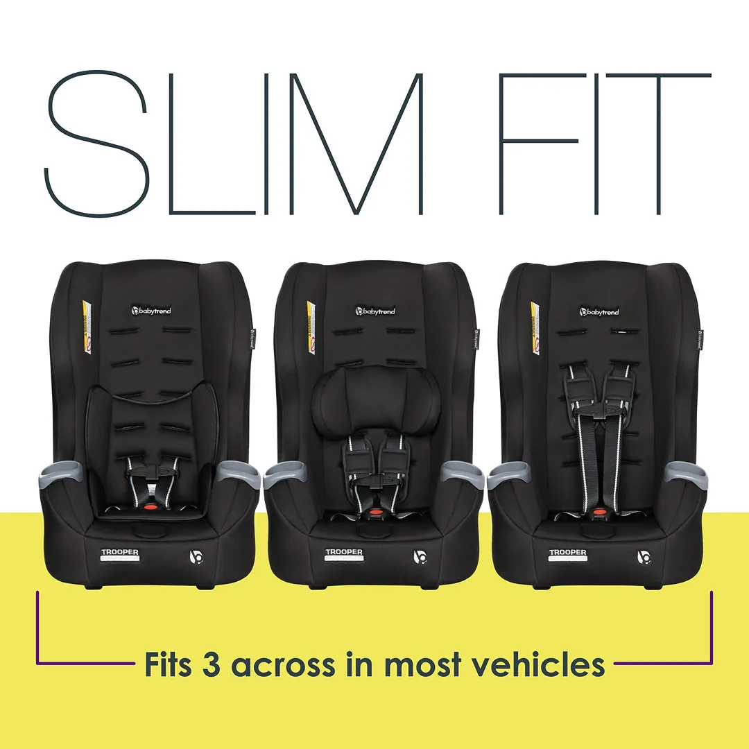 Trooper 3-in-1 Convertible Car Seat - Desert Black - Image 2