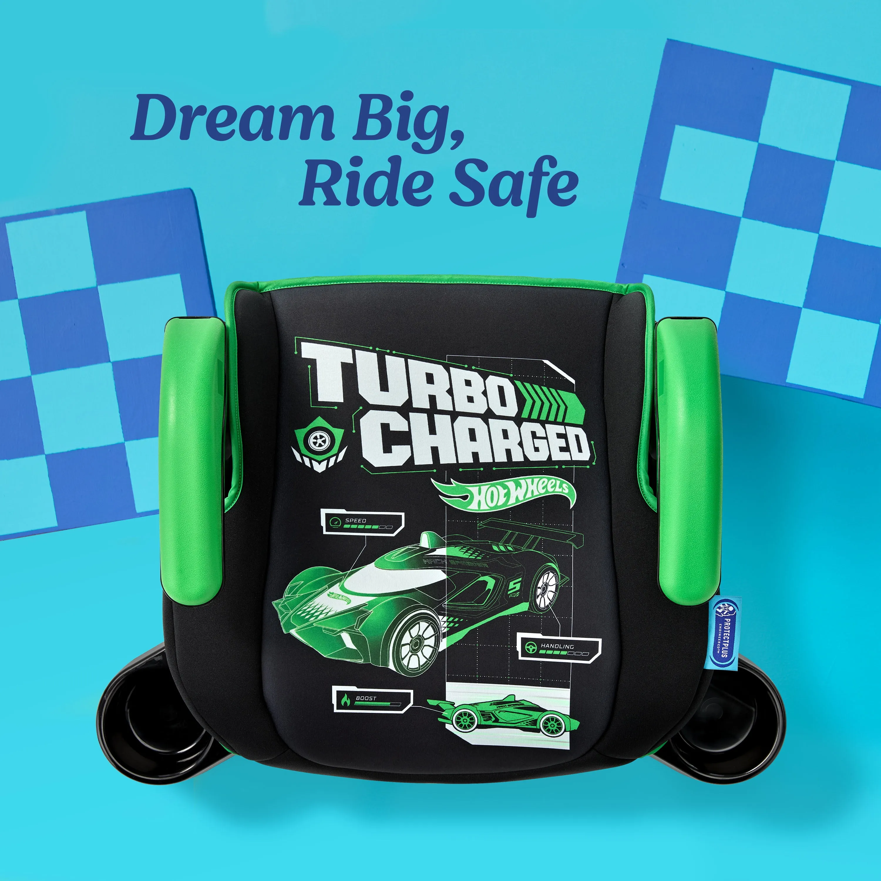 Turbobooster 2.0 Backless Booster Car Seat - Hot Wheels Gamer - Image 5