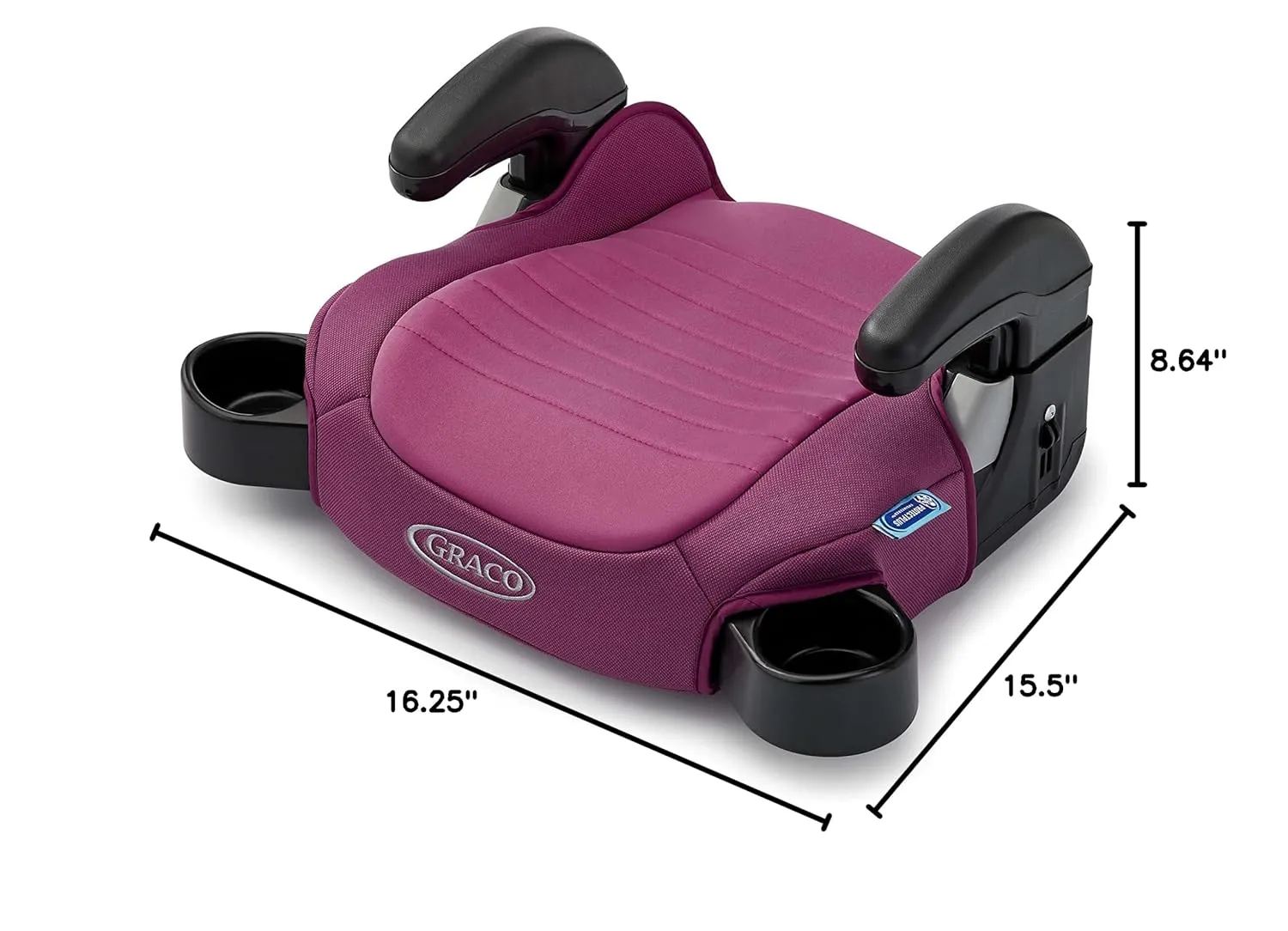TurboBooster 2.0 Backless Booster Car Seat - Trisha - Image 3